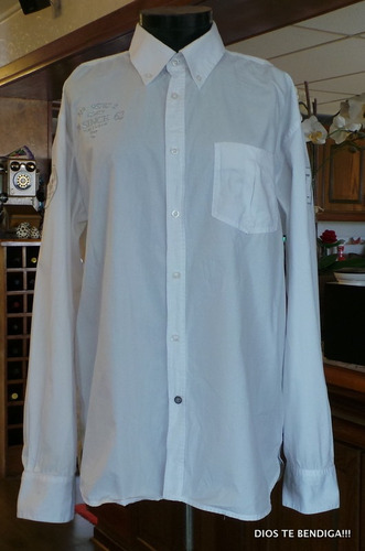 Tom Tailor Effortless Style Camisa Bordada Talla Xl