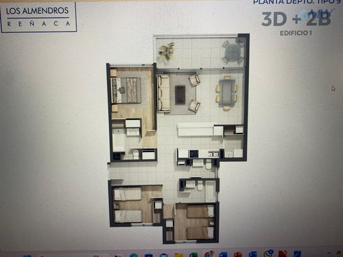Deptos Nuevos En Venta Desde 2 Dorm. Y 2 Baños En Reñaca