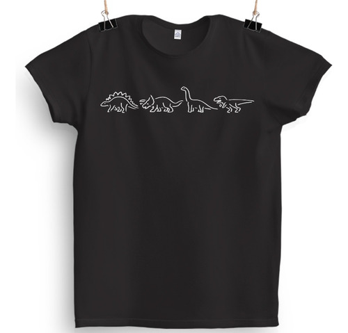 Dinosaurios Playera Dama Caballero