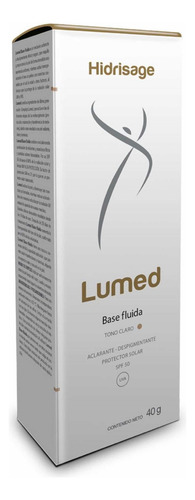 Hidrisage Lumed Aclarante, Despigmentante Y Protector Solar Tono Claro