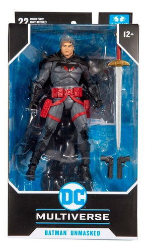 Figura Batman Unmasked Dc Mcfarlane  Multiverse Original 