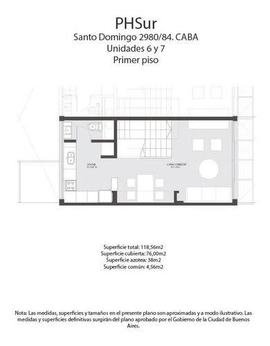Imagen 4 de 6 de Ph / Departamento 3 Ambientes Contrafrente Con Terraza Propia Y Parrilla En Barracas Venta