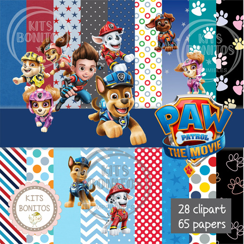 Cliparts Imagenes Png Patrulla Canina Paw Patrol Pelicula 