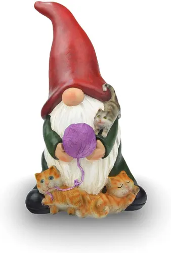 comprar Estatua De Gnomo De Jardín  Gnomo De Resina Y Estatuil...