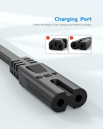 Cable De Alimentación De Ca De 3 Metros Para Ps5 Ps4 Ps3