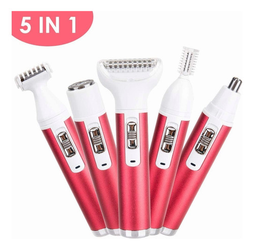 N Afeitadora Eléctrica 5 En 1 Para Piernas Y Axilas