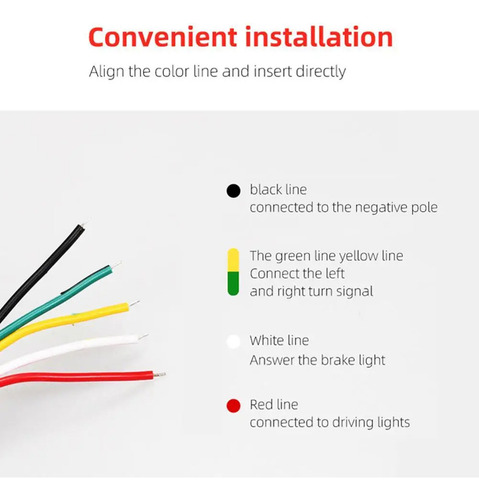 Luces Traseras Para Camiones Y Coches, Tiras De Luz Led Gira