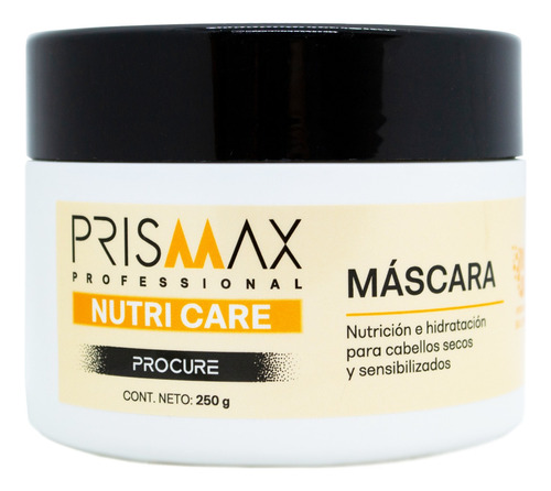 Prismax Nutri Care Máscara Nutritiva Cabello Seco Chica 3c