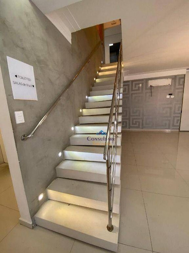 Imagem 21 de 28 de Casa Com 12 Dormitórios Para Alugar, 400 M² Por R$ 18.000,00/mês - Gonzaga - Santos/sp - Ca1337