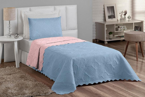 Cobre Leito Marie 2 40 X 1 80 Solteiro Dupla Face Colcha