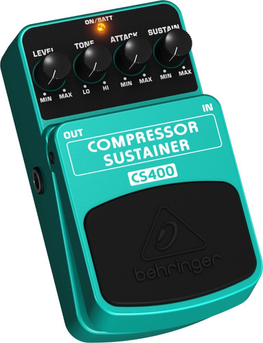 Pedal Behringer P/ Guitarra Cs400 Compressor Sustainer