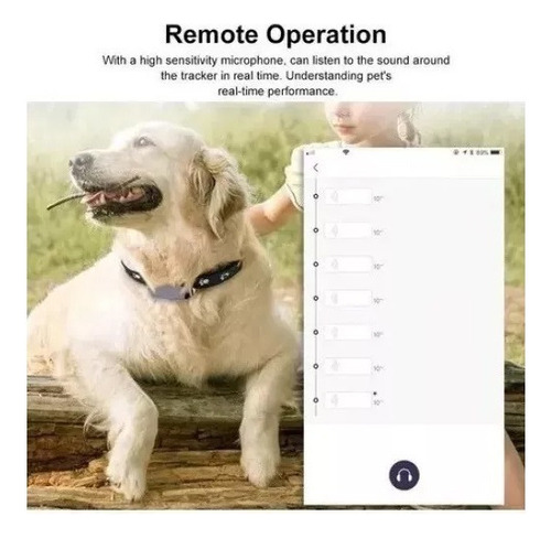 Collar Rastreador Gato Perro Gps Localizador P03