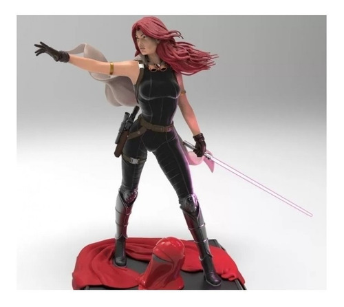 Star Wars Mara Jade Figura Archivo Stl Para Impresora 3d