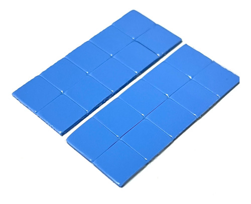 Pad Térmico Disipador Calor 10x10x1mm 5,3w/mk Pack X 20 Uni