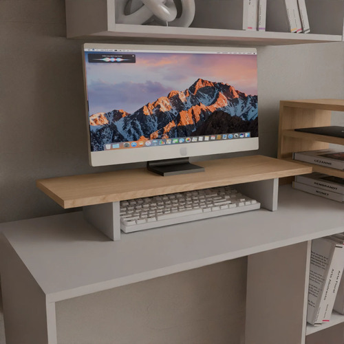 Soporte Para Monitor, Mesa Elevada Ya Armado