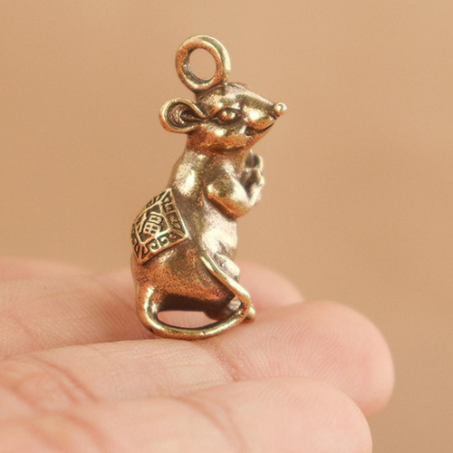 Llavero De Colgante, Mini Estatuilla De Feng Shui,