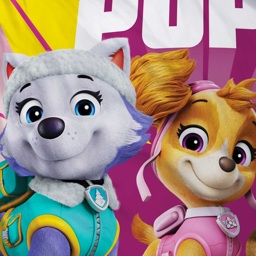Almohada 70x50 Cm Paw Patrol Boss - Providencia Color Rosa chicle