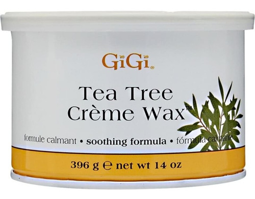 Cera Para Depilar Gigi Tea Tree Creme Wax 396 Gr