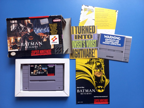 Batman Returns Super Nintendo 