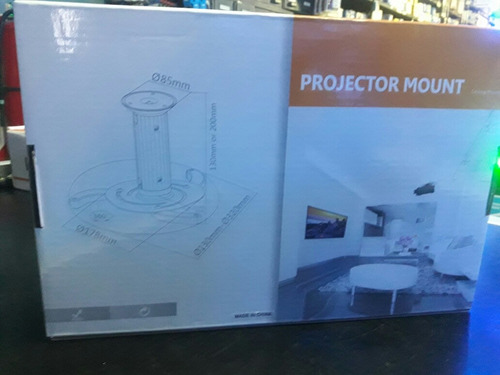 Soporte Para Proyector Para Techo 1 Tramo/10k Prb1 Tobax