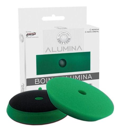 Boina De Espuma Verde Corte Pesado Alumina 5 Pol Easytech