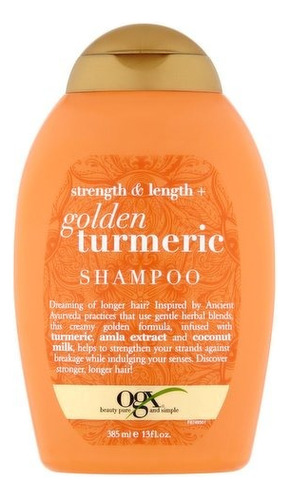  Ogx Shampoo + Acondicionador Golde Turmeric 385 Ml