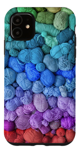 iPhone 11 Crochet Cuchillo Colorido Caja D B08nwnnt7f_300324
