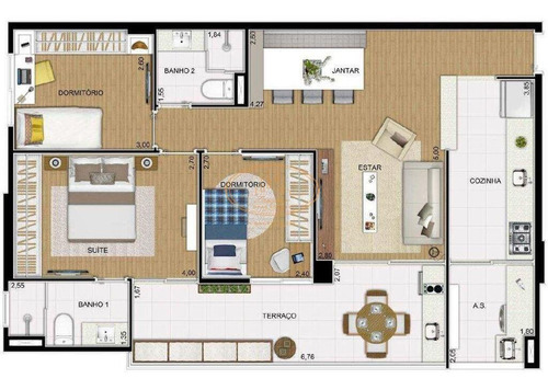 Apartamento Com 2 Dormitório(s) Localizado(a) No Bairro Vila Prudente Em São Paulo / São Paulo - 17847:925955