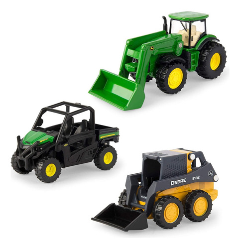 Minicargadora Ertl Iron John Deere Tractor Gator De Juguetes