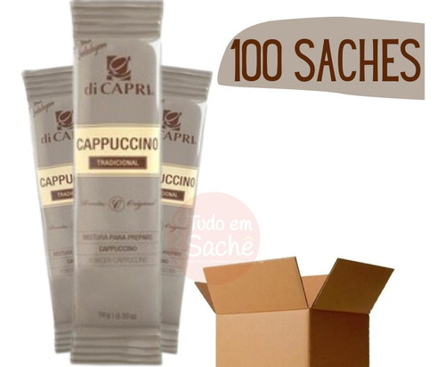 Cappuccino Em Sachê Stick Davinci 10g - 100 Sachês + Brinde