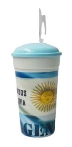 Vaso Mundial Arg C/tapa Sorbete 850cc X 5u $ Em