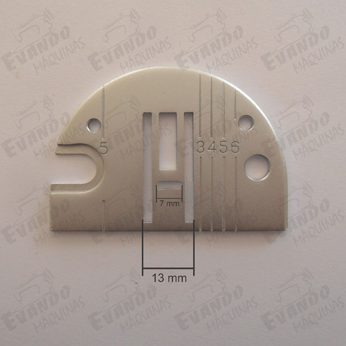 Chapa De Agulha Original P/ Máquina De Costura Singer 4 Mm