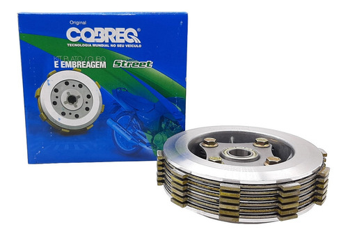 Kit Embreagem Completo Cobreq Cbx250 Twister / Xr250 Tornado