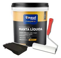 Comprar Membrana Liquida Impermeabilizante Techos Muros Tinsul 15 Kg Color Blanco