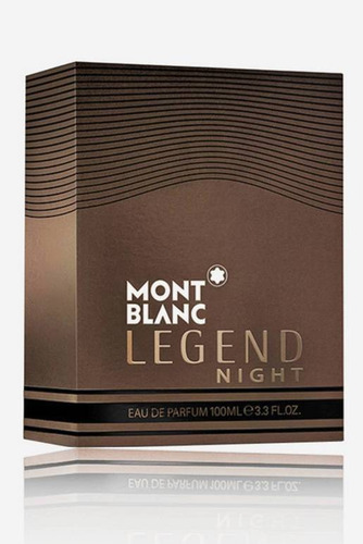 Imagen 4 de 4 de Perfume Mont Blanc Legend Night 100ml