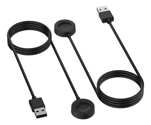 Cargador De Cable De Carga Magnética Para Fossil Gen 4/5 Par