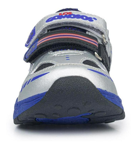 Tenis Con Luces Niwer Plata Para Niño Los Gomosos