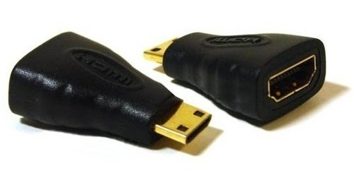 Imagen 3 de 5 de Adaptador Mini Hdmi Macho A Hdmi Hembra - Polotecno