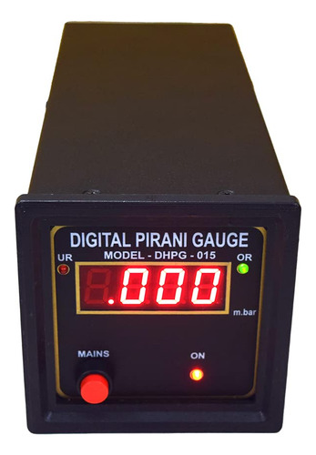 Indicador Digital Calibre Pirani Alto Rango Vacio: 999 Mbar