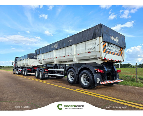 Rodocaçamba Randon Basculante New R 23/24 9 Eixos 25m