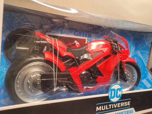 Red Hood's Sports Bike-dc Multiverse -mc Farlane Toys (Usado)