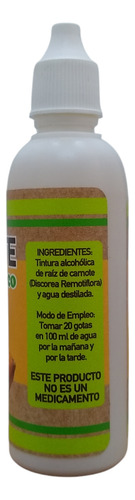 Extracto De Camote Orgánico En Gotas 55ml (5 Piezas)