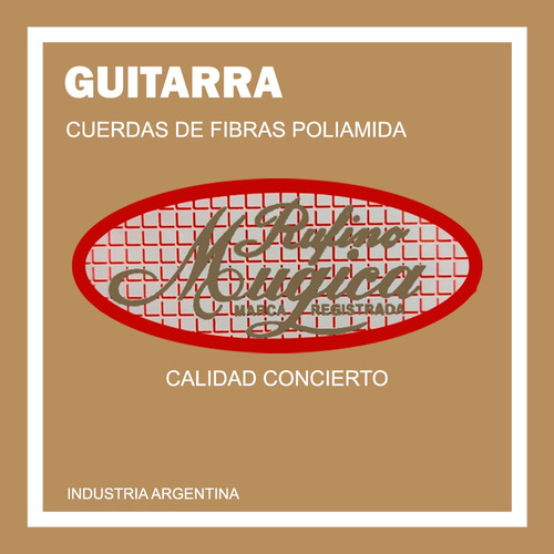 Encordado Guitarra Clásica Rufino Mugica Sobre Dorado