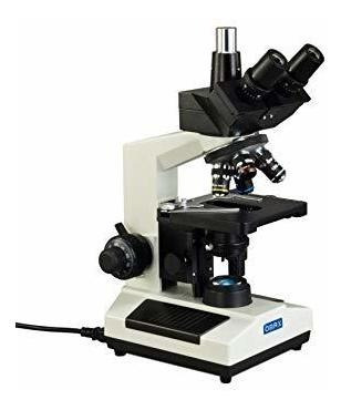 Microscopio Compuesto Omax 40x-2500x Trinocular Biológico Co