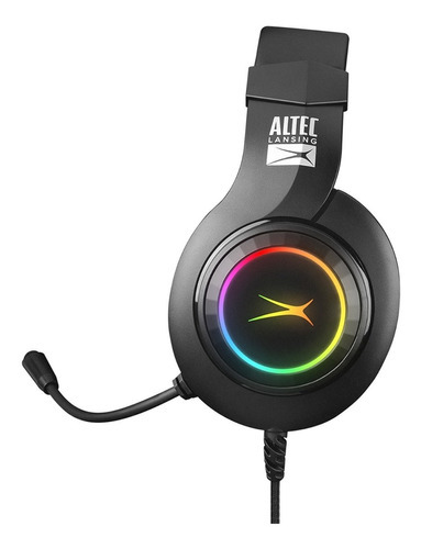 Altec Lansing Gaming Headset (algh9602) Negro Color De La Luz Verde