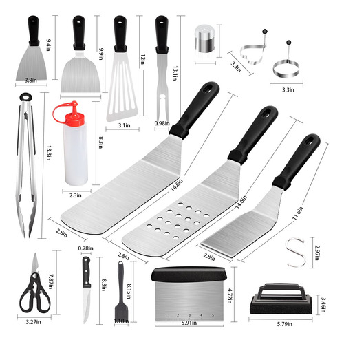 Juego De Accesorios Plancha Blackstone Y Camp Chef, 32 ...