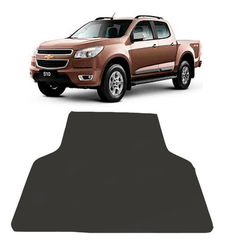 Tapete Para Caçamba Chevrolet Nova S-10 S10 2018 Em Eva