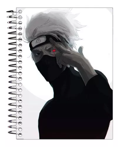 Sketchbook/caderno Para Desenhar Kakashi Naruto