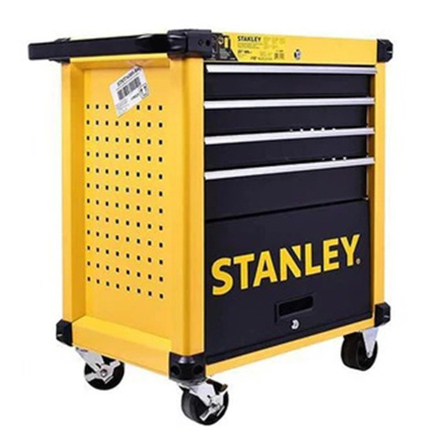 Gabinete Herramientas Rodante Stanley 4 Gavetas 1 Puerta