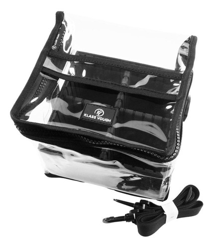 Necessaire Bolsa Organizadora Cubo Transparente Klass Vough